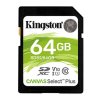 317943 kingston pametova karta canvas select plus 64gb sdxc sdc2 64gb uhs i u3 class 10 a1