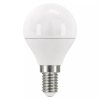 375942 led zarovka emos lighting e14 220 240v 5w 470lm 4000k neutralni bila 30000h mini globe 45x78mm