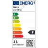 375969 2 led zarovka emos lighting e27 220 240v 10 7w 1060lm 2700k tepla bila 30000h classic a60 120x60x60mm