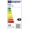 375981 2 led zarovka emos lighting e27 220 240v 17 6w 1900lm 2700k tepla bila 30000h classic a67 143x67x67mm
