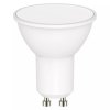 375957 led zarovka emos lighting gu10 220 240v 8 4w 806lm 3000k tepla bila 30000h classic mr16 50x57mm
