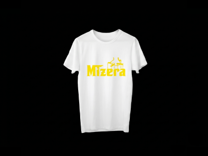 Bílý mizera před