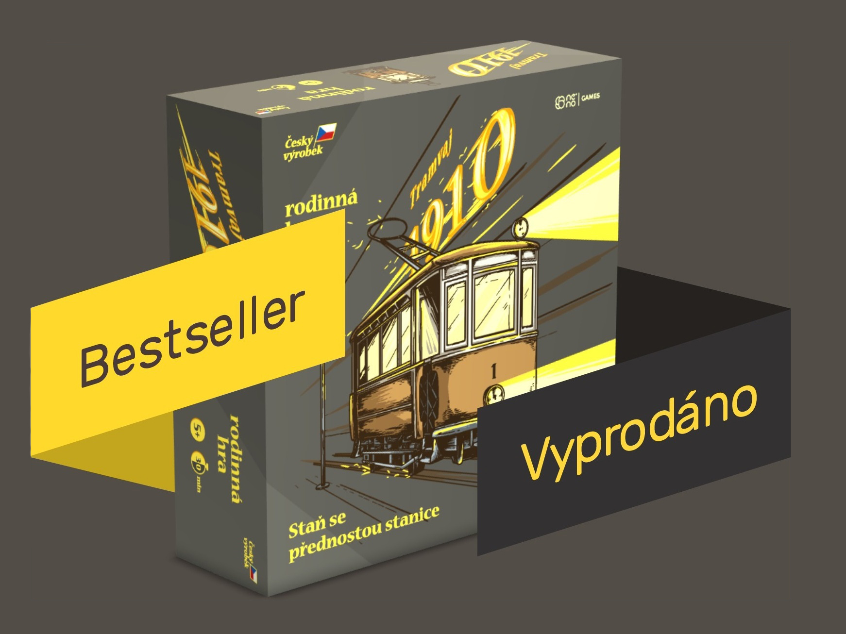 Úspěch či neúspěch aneb jízda naší deskové hry Tramvaj 1910 pokračuje