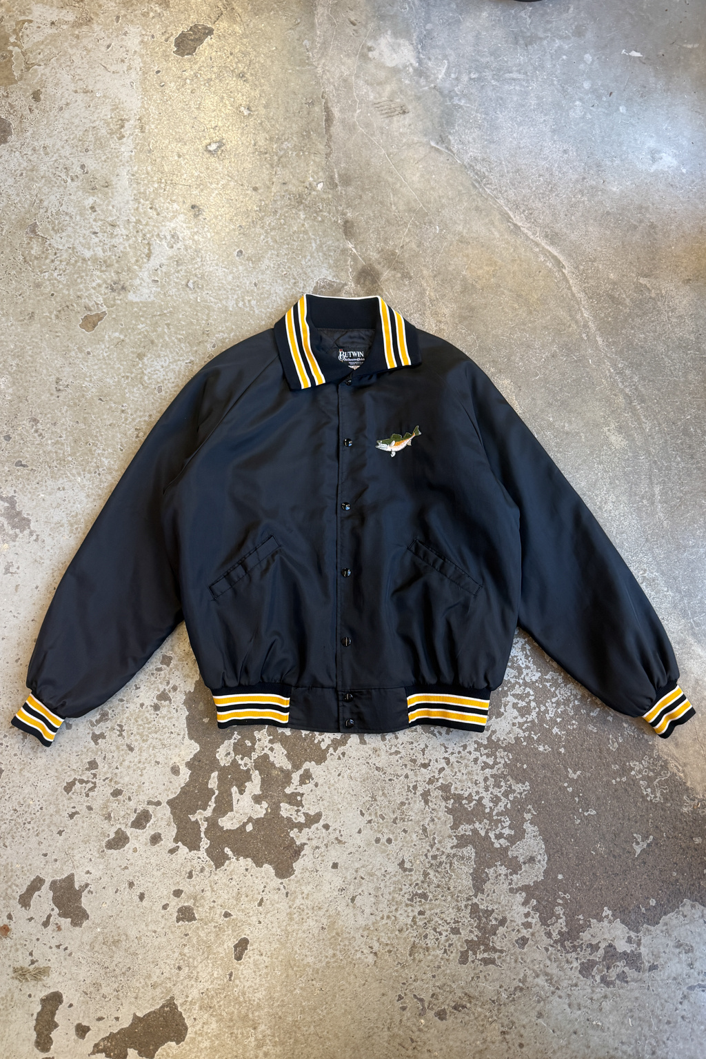 Černý Vintage Bomber
