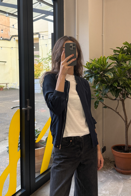 Hedvábný Bomber Max Mara