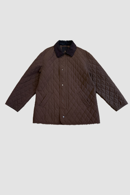 Hnědá Prošívaná Bunda Milestone