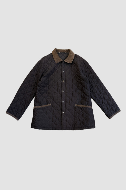 Černá Prošívaná Bunda Husky