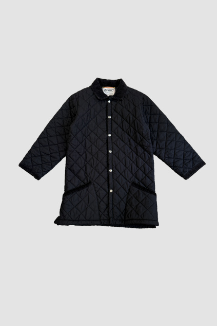 Černá Prošívaná Bunda Husky