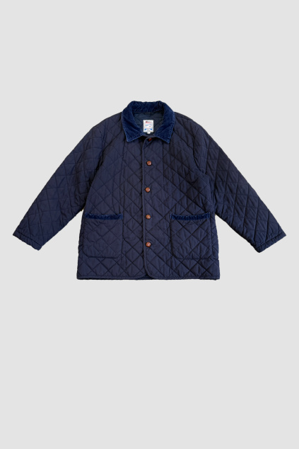 Modrá Prošívaná Bunda