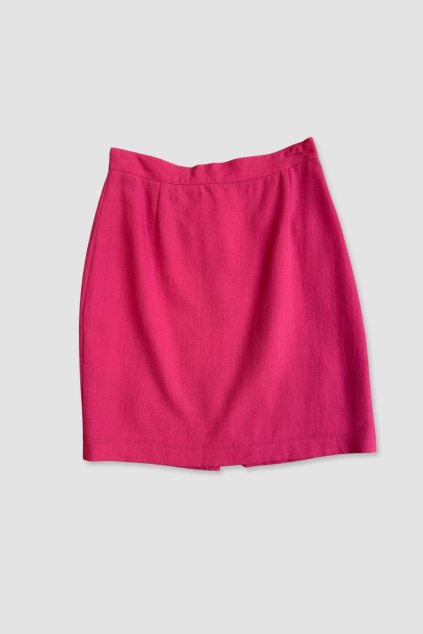 Růžová Vlněná Sukně