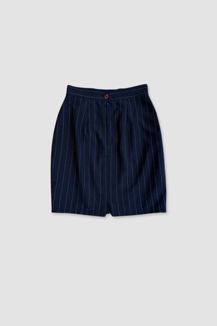 Modrá Pruhovaná Sukně