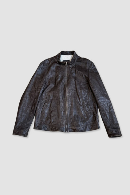 Kožená Bunda Hugo Boss