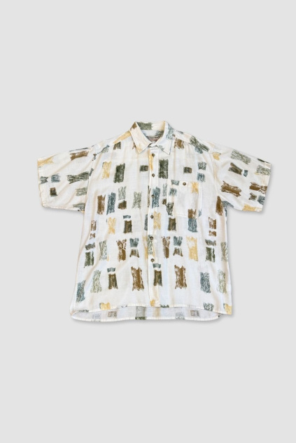 Bílá Vzorovaná Košile