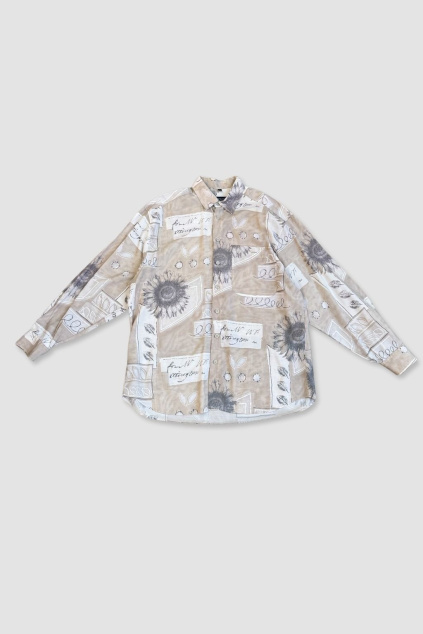 Vzorovaná Košile s Dlouhým Rukávem