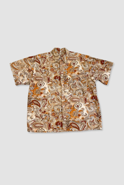 Hnědá Vzorovaná Košile