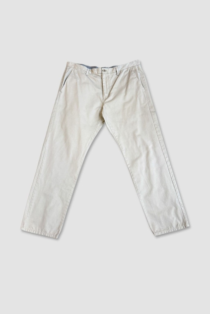 Krémové Kalhoty Calvin Klein