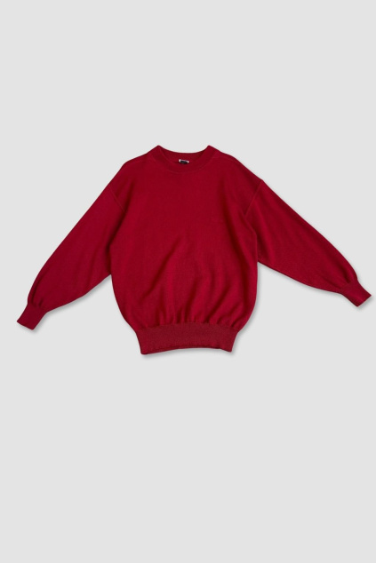 Hrubý Červený Svetr