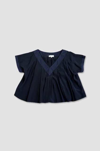 Hedvábný Top Versace