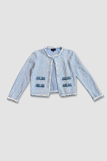 Modré Sako Luisa Spagnoli