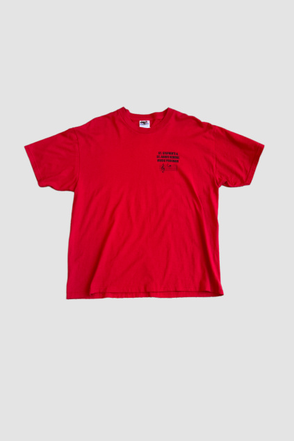 Červené Tričko s Potiskem