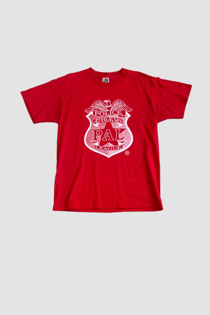 Červené Tričko s Potiskem PAL