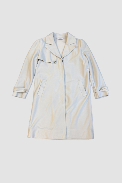 Šedý Kabát Max Mara