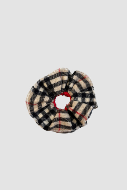 Károvaná Vlněná Scrunchie