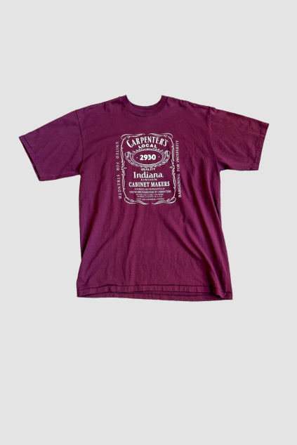 Vínové Tričko s Potiskem