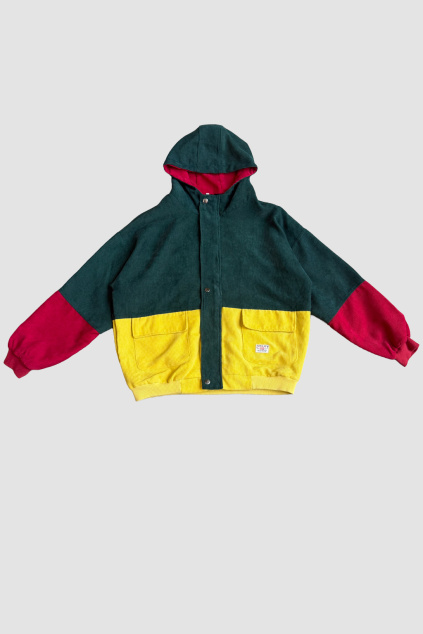 Barevná Manšestrová Bunda