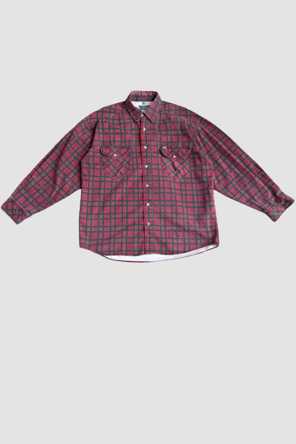 Kostkovaná Košile Mustang