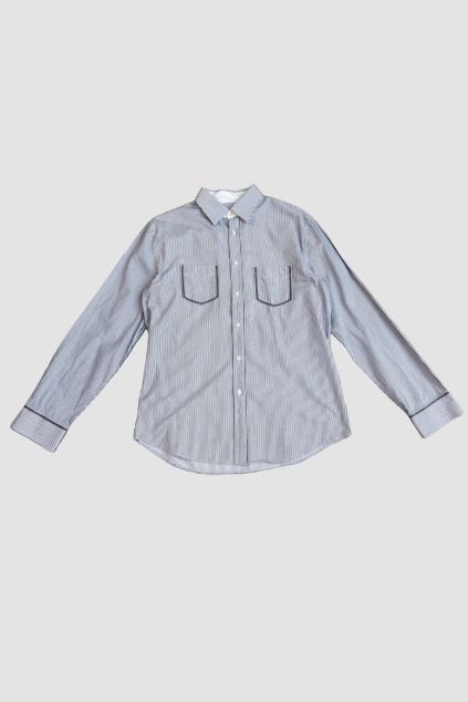 Pruhovaná Košile Trussardi Jeans