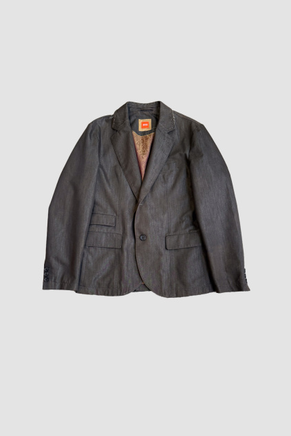 Šedo-Zelené Sako Hugo Boss