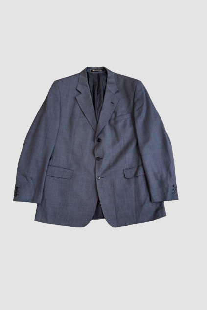 Modré Vlněné Sako DAKS