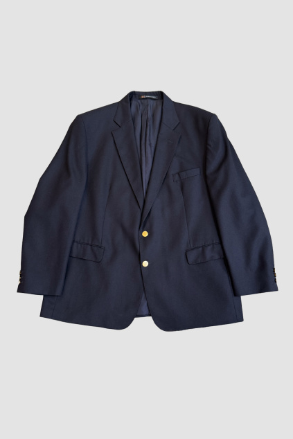 Černé Vlněné Sako DAKS