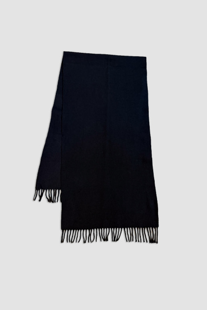 Černá Vlněná Šála