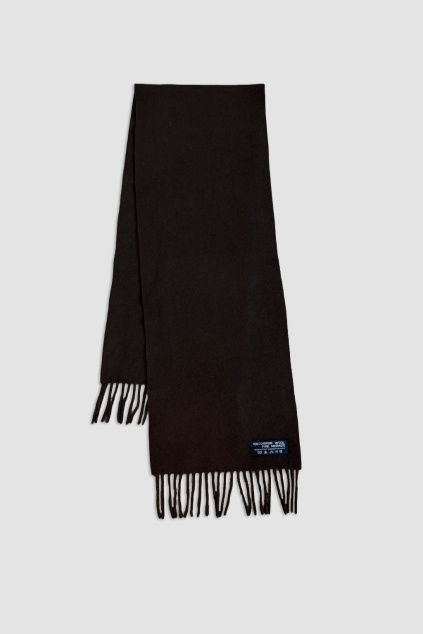 Hnědá Vlněná Šála