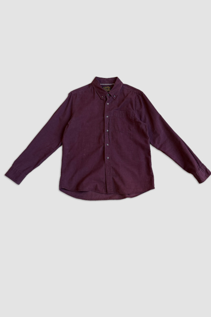 Vínová Manšestrová Košile