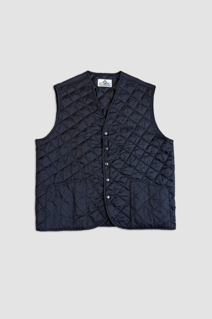 Černá Prošívaná Vesta