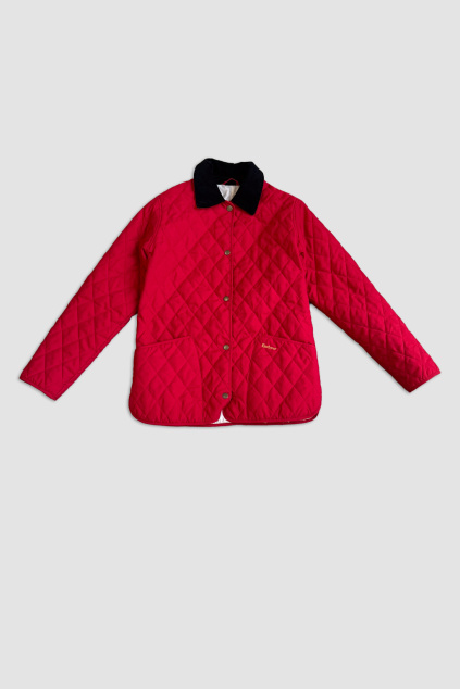 Červená Bunda Barbour Eskdale