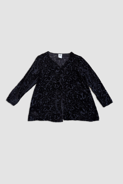 Průsvitná Halenka se Semišovým Vzorem