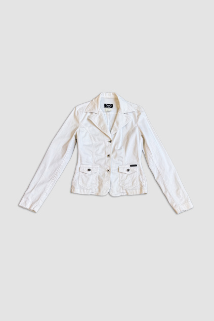 Bílé Sako Dolce & Gabbana