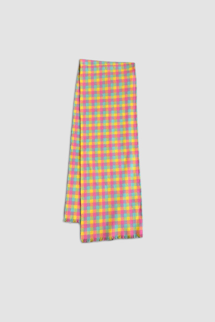 Barevná Kostkovaná Šála