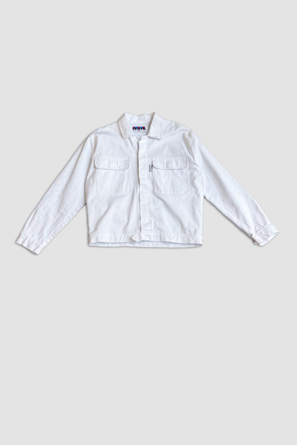 Bílá Workers Bunda