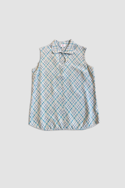 Hedvábný Vzorovaný Top