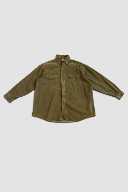 Zelená Manšestrová Košile