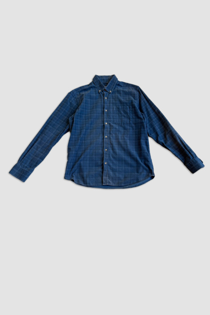 Modrá Manšestrová Košile