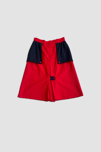 Červená Vlněná Sukně