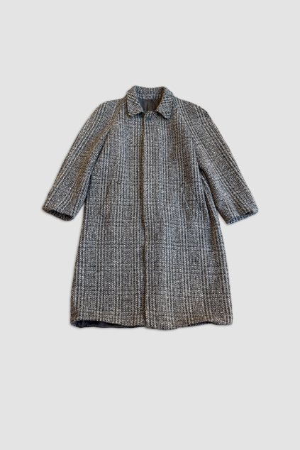 Šedý Vlněný Kabát