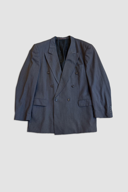 Šedé Vlněné Sako