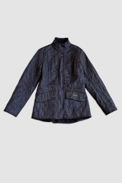 Černá Prošívaná Bunda Barbour